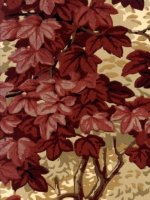 ZOFFANY RICHMOND PARK - RED WALLPAPER
