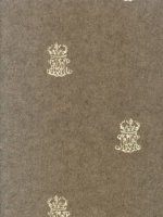 ZOFFANY END PAPER - CHARCOAL WALLPAPER