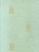 ZOFFANY END PAPER - SKY BLUE WALLPAPER