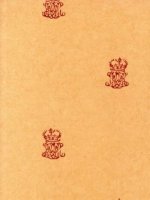 ZOFFANY  END PAPER -GOLD WALLPAPER