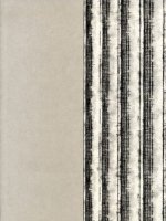 ZOFFANY  INTAGLIO PILLAR - STONE/CHARCOAL WALLPAPER