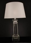 CRYSTAL CORINTHIAN LAMP - BASE ONLY