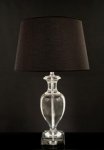 CRYSTAL BULBOUS LAMP - BASE ONLY