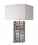 METAL TABLE LAMP & SHADE