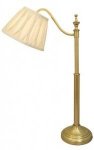 OFFSET TABLE LAMP BRASS