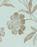 COLEFAX AND FOWLER CLEMATIS FLOWER WALLPAPER