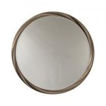 ROUND MIRROR - SILVER FINISH
