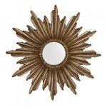 GOLD SUNBURST MIRROR