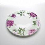 ROY KIRKHAM FINE BONE CHINA | ROSE DU TEMPS SET OF SIX TEA PLATES