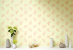 Anna French Glamour Etched Leaf Wallpaper