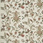 GP & J BAKER EXOTIC PINEAPPLE SILK/LINEN FABRIC