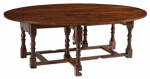 OVAL GATE LEG COFFEE TABLE