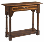 TURNED LEG CONSOLE TABLE