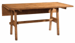 PRIMITIVE THICK TOP FLAP TABLE