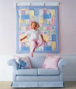 JANE CHURCHILL ABC PATCHWORK FABRIC