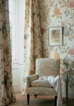 Lewis & Wood China Rose Fabric