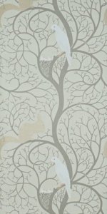 SANDERSON SQUIRREL & DOVE WALLPAPER