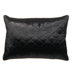 Debussy Ebony/Bergman Ivory Cushion