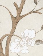 ZOFFANY ELEONORA LINEN/LILAC WALLPAPER