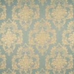 MULBERRY VERDIGRIS DAMASK FABRIC
