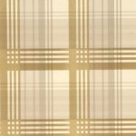 MULBERRY MODERN TARTAN FLOCK WALLPAPER