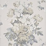 MULBERRY GARDEN PEONY WALLPAPER