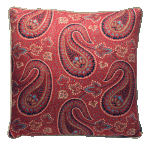 Fenton Red Cushion