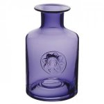 DARTINGTON CRYSTAL FLOWER BOTTLE ANEMONE BOTTLE