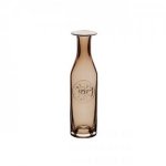 DARTINGTON CRYSTAL FLOWER BOTTLE POPPY