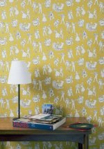 Lewis & Wood Go Cat Go Wallpaper