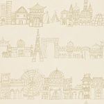 Harlequin  Far Far Away Wallpapers Distant Shores Wallpaper