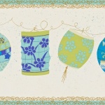 Harlequin  Far Far Away Wallpapers Lanterns Border
