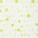 Harlequin What a Hoot Wallpapers Little Letters Wallpaper