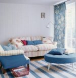 JANE CHURCHILL BAY STRIPE FABRIC