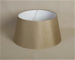 ALEXANDERS DRUM FAWN SILK SHADE
