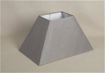 ALEXANDERS OBLONG SLATE SILK SHADE