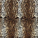 GP & J BAKER OCELOT VELVET  FABRIC