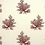 GP & J BAKER CORAL  FABRIC