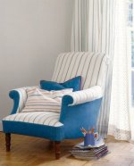 JANE CHURCHILL SALCOMBE STRIPE FABRIC