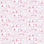 Linwood Checks & Dogs & Rock 'n' Roll LF1397C Fabric