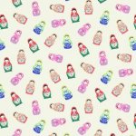 Linwood Checks & Dogs  Rock 'n' Roll LF1402C Fabric