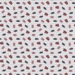 Linwood Checks & Dogs & Rock 'n' Roll LF1407C Fabric