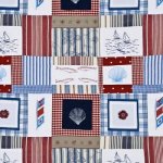 BAKER LIFESTYLE COAST PATCHWORK FABRIC