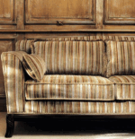 NOBILIS RAYURES VELOURS FABRIC