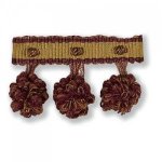 GP & J BAKER POM POM FRINGE  TRIM