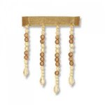 MULBERRY HOME CHANDELIER BEAD FRINGE TRIM