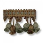 MULBERRY HOME MINI BELL FRINGE TRIM T30261