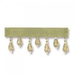 MULBERRY HOME CRYSTAL BEADED FRINGE TRIM T30281