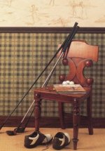 Lewis & Wood Tartan Wallpaper
