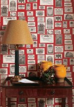 Lewis & Wood Trade Cards Wallpaper